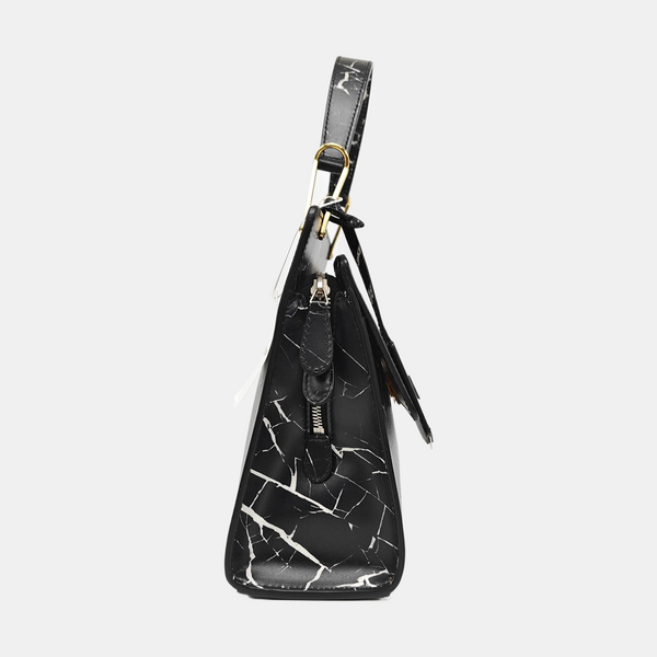 Calfskin Shoulder Bag Black