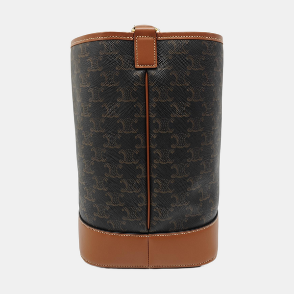 TRIOMPHE CANVAS Medium Coated Canvas Brown