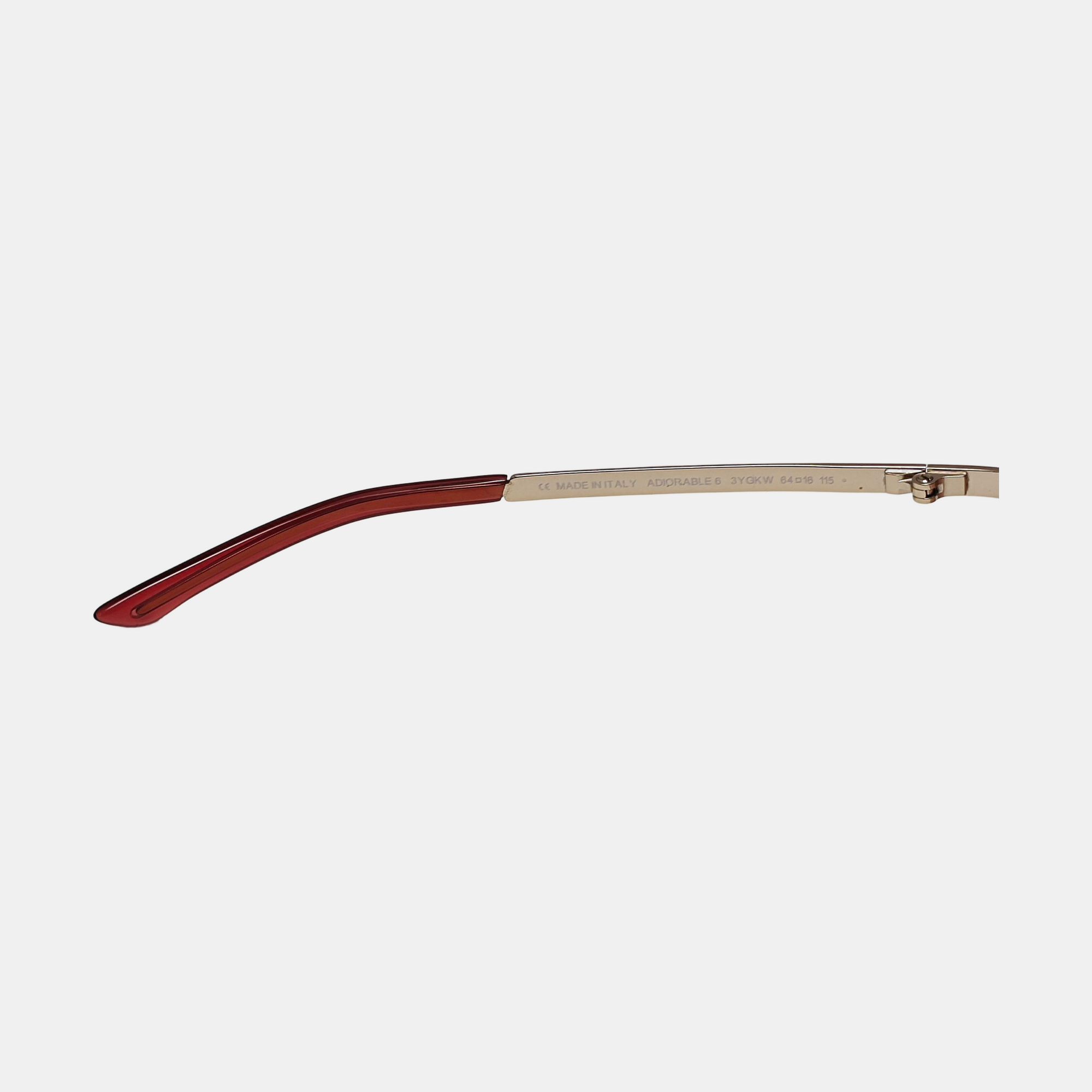 Metal Sunglasses Red