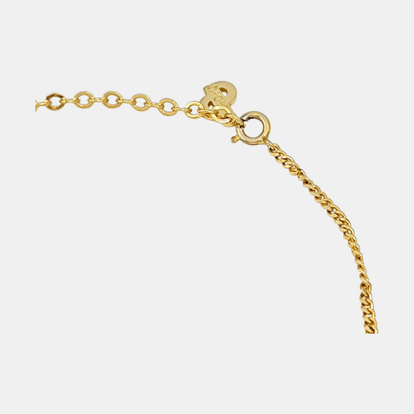 Petit CD Metal Gold Necklace