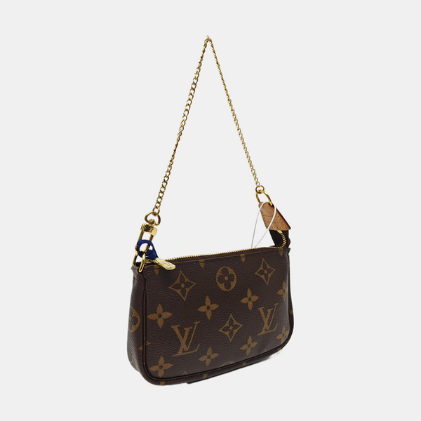 ACCESSOIRES Mini Monogram Coated Canvas Brown