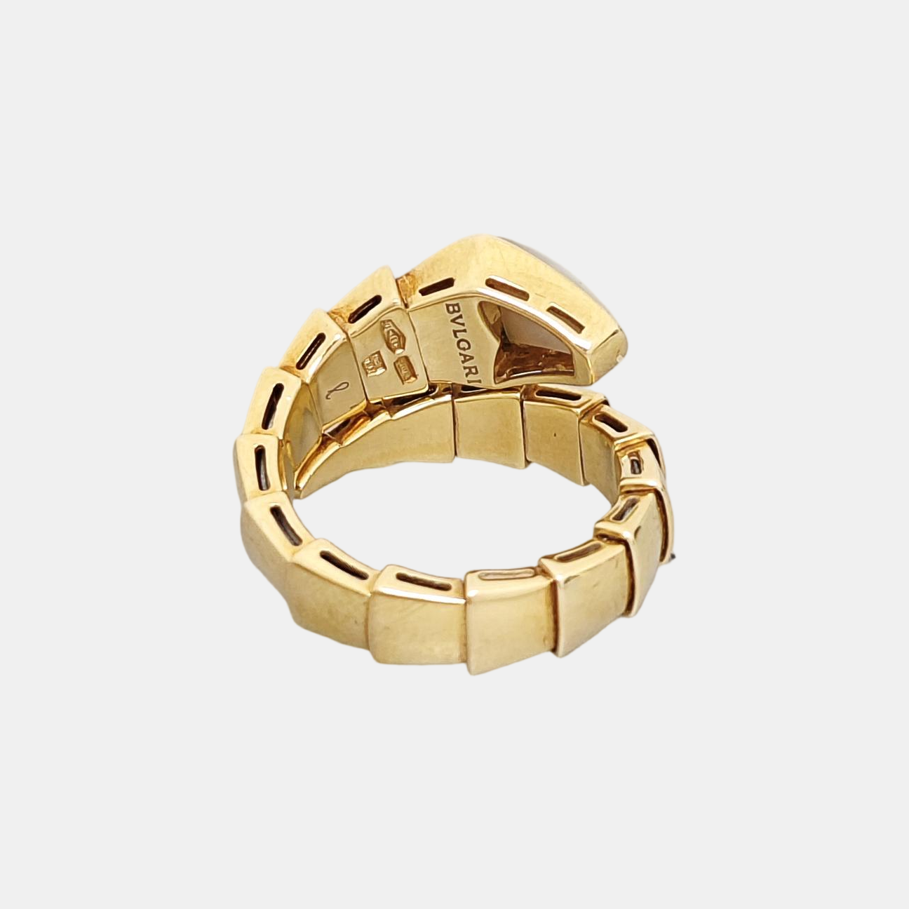 SERPENTI 18k Gold Ring EU 52