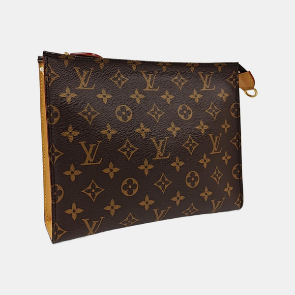 TOILET POCKET Monogram Coated Canvas Brown