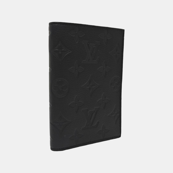 SLENDER Monogram Calfskin Black Wallet