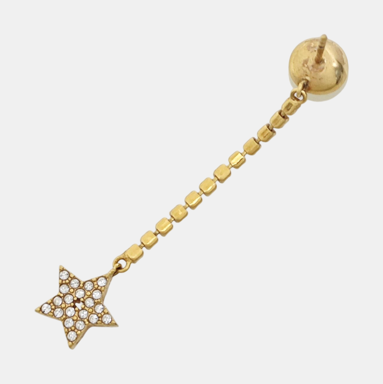 Dior Tribales Metal White Earrings