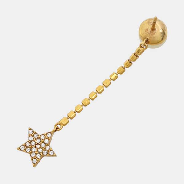 Dior Tribales Metal White Earrings
