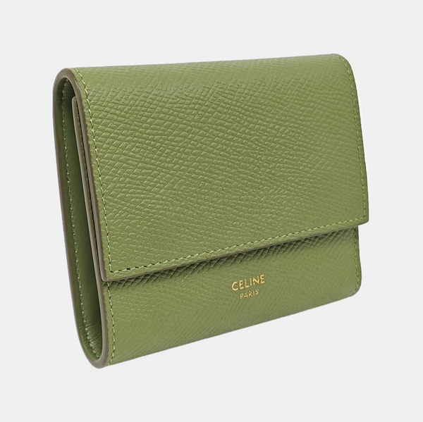 Calfskin Wallet Small Green