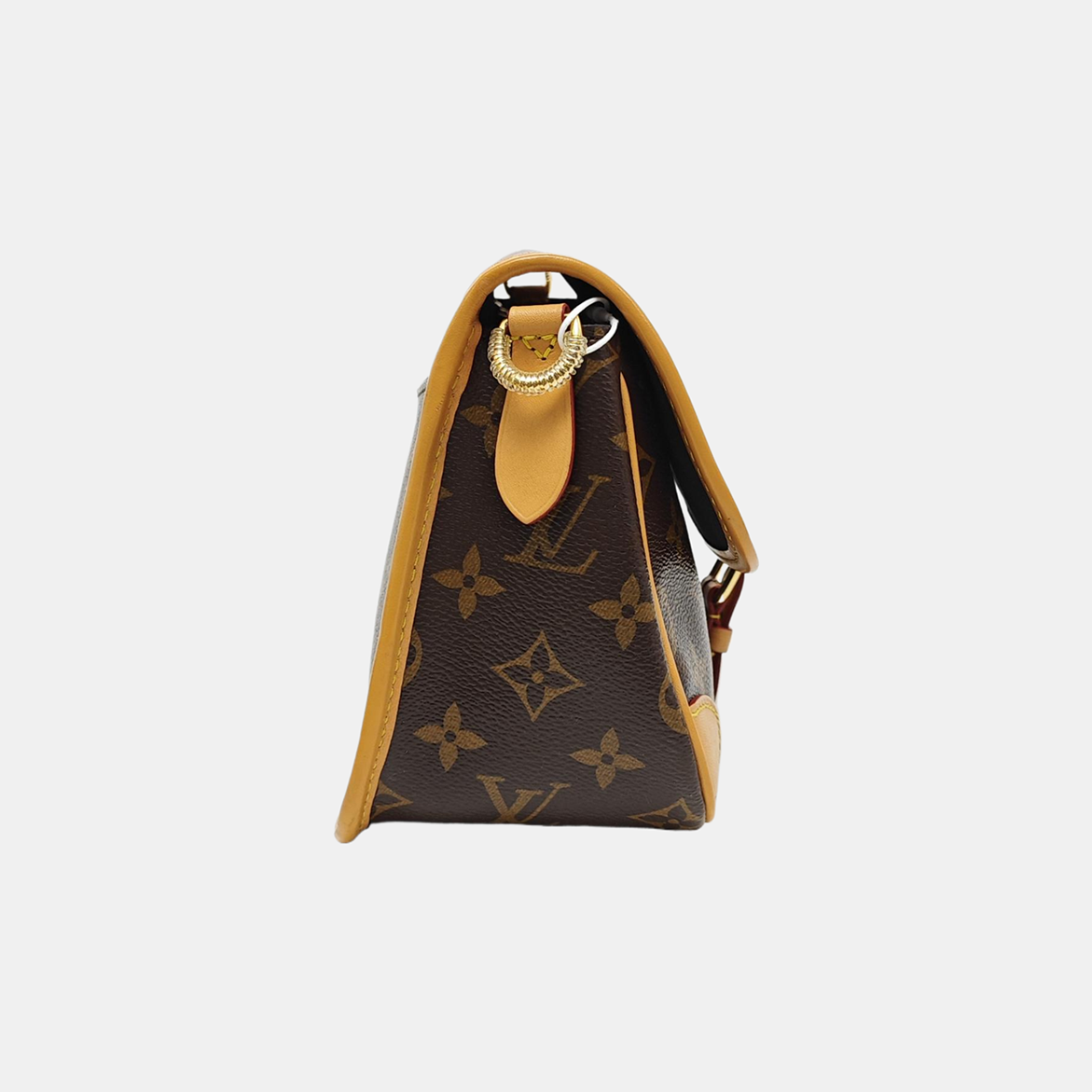 DIANE Monogram Coated Canvas Brown