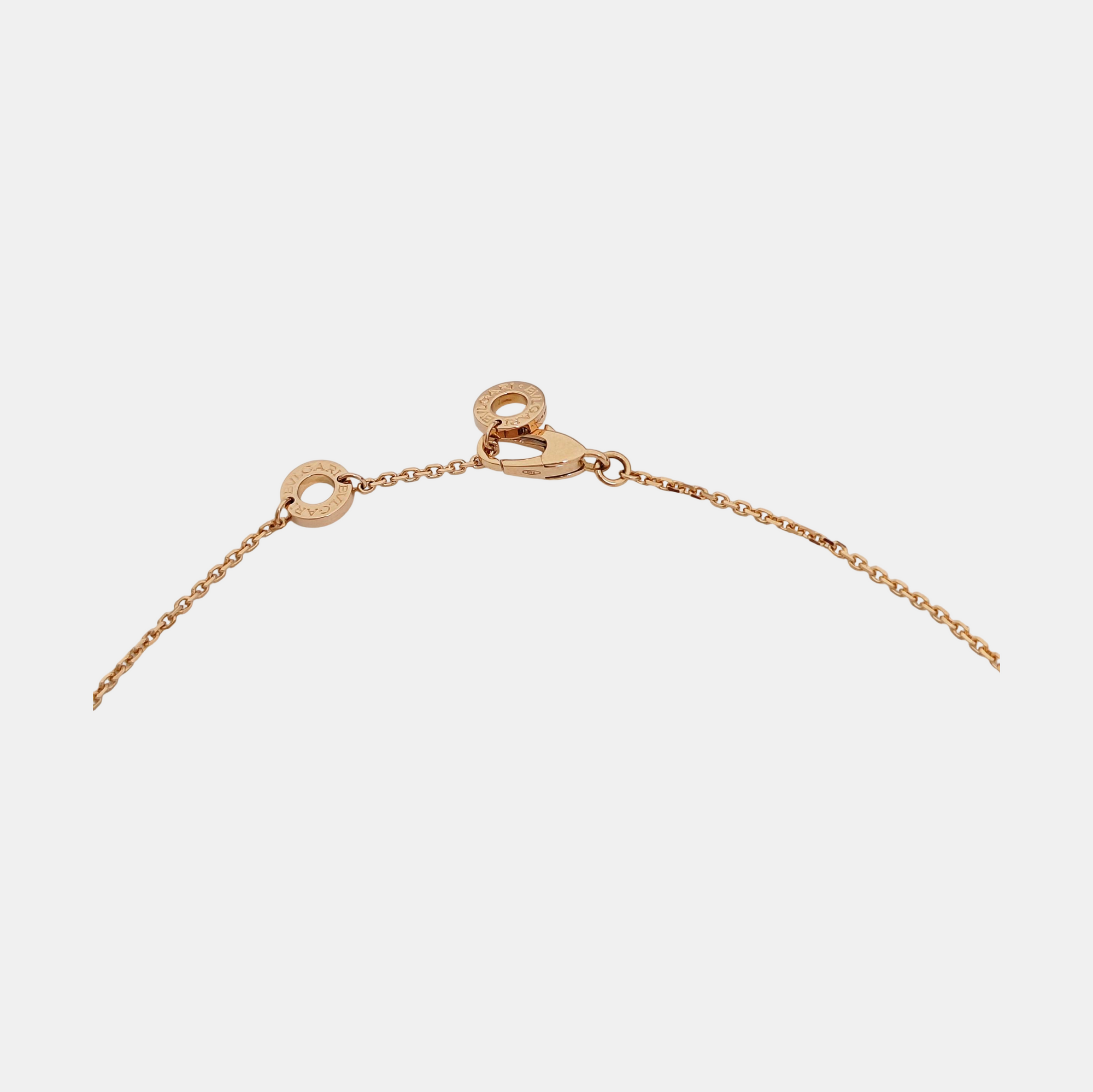 DIVAS' DREAM 18k Rose Gold Green Necklace