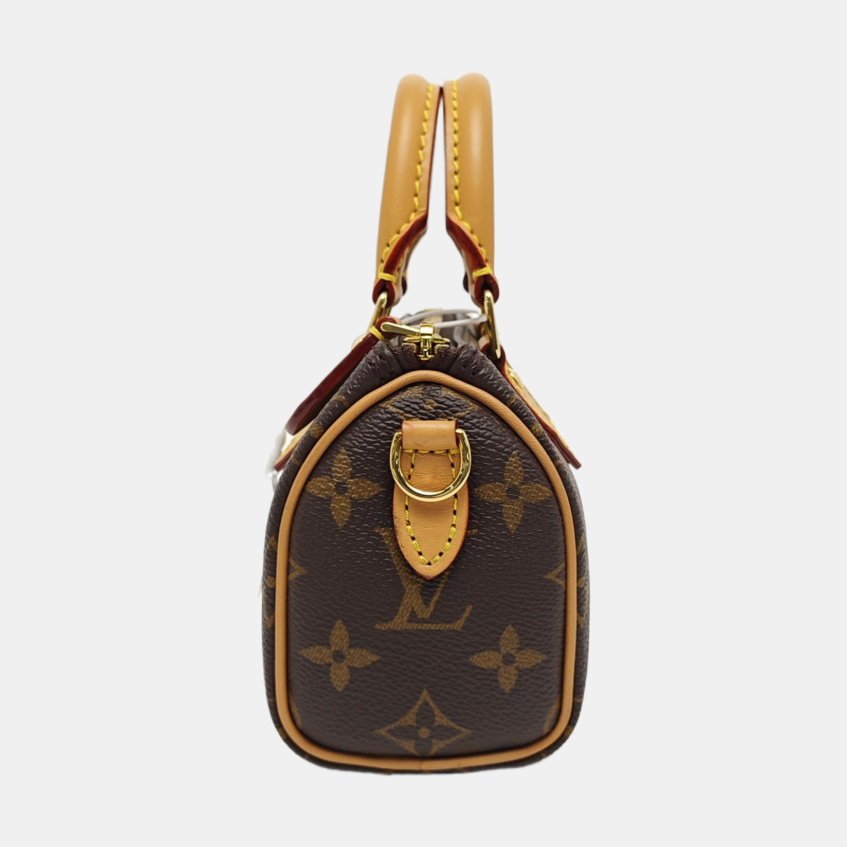 SPEEDY Nano Monogram lona revestida marrón
