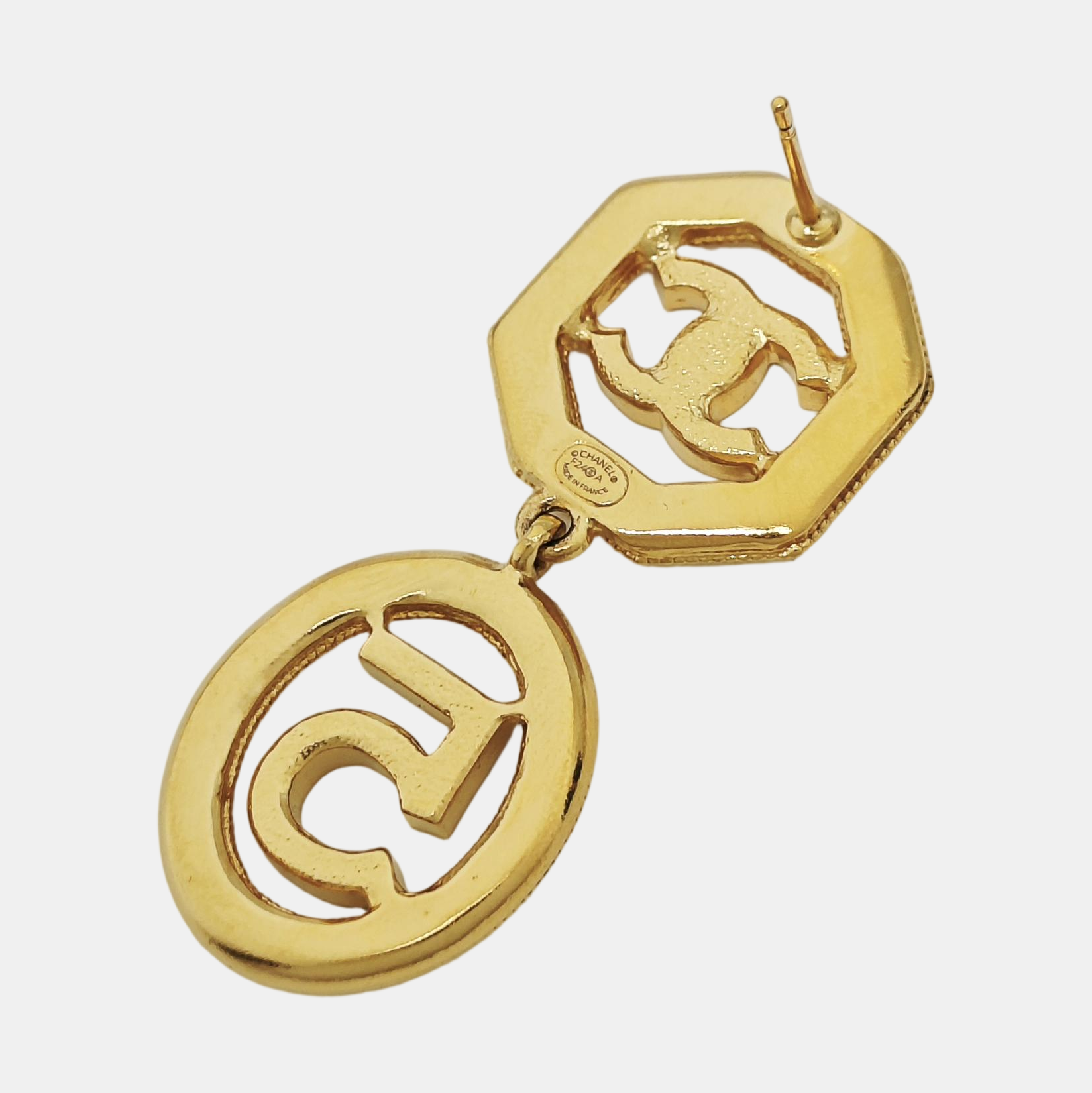 Metal Gold Earrings