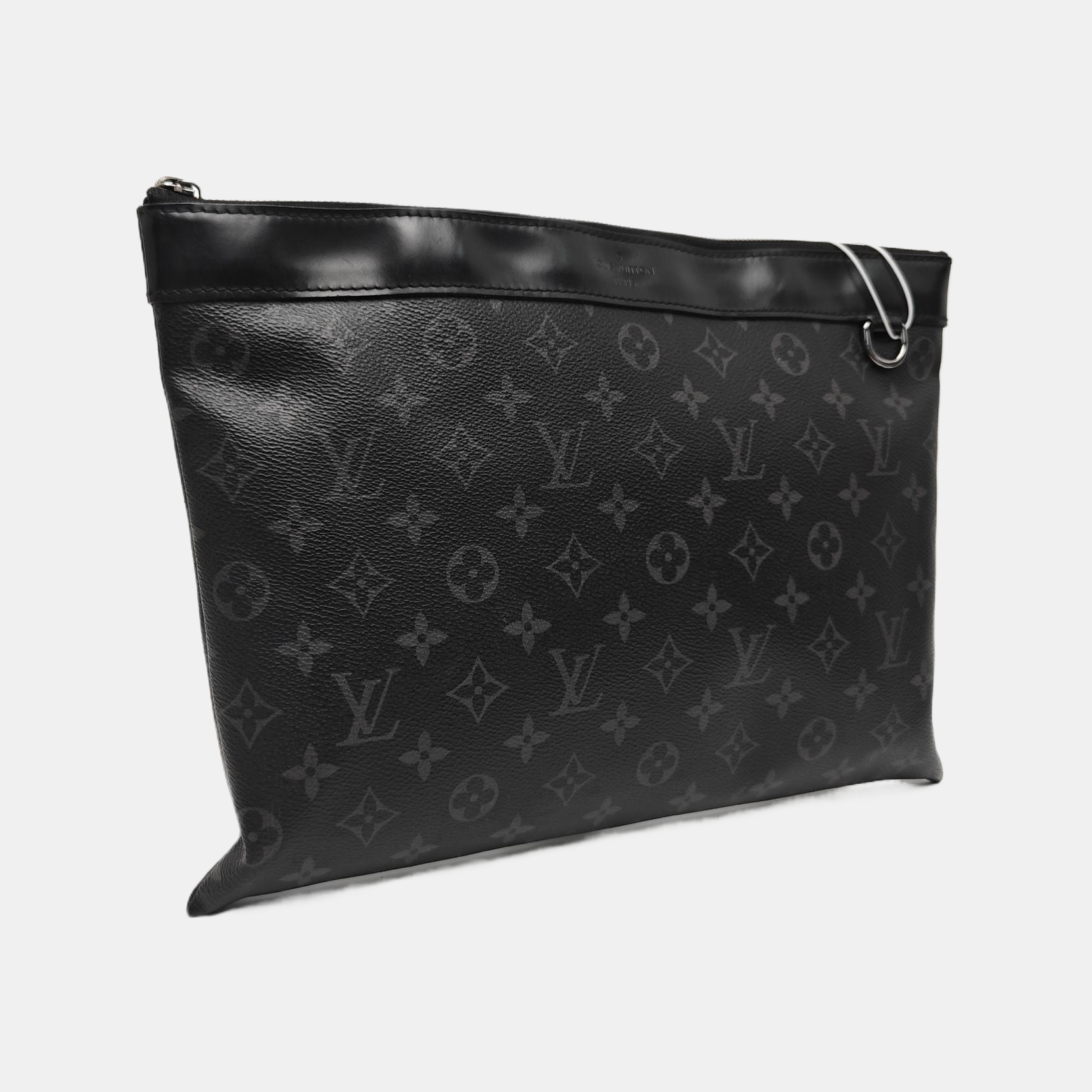 DISCOVERY Monogram Coated Canvas Gray