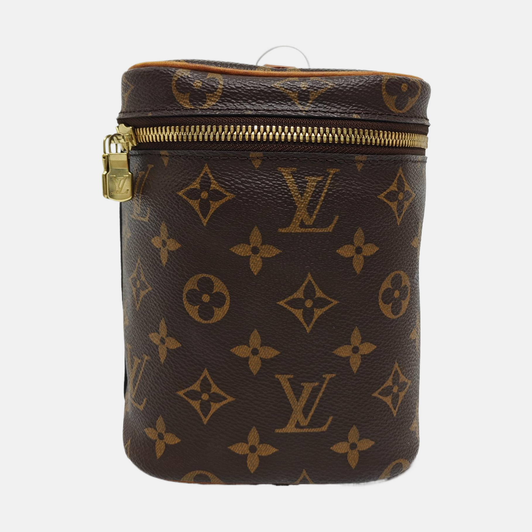 NICE BB Monogram Coated Canvas Brown