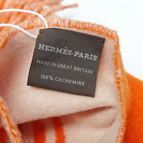 Cashmere Scarf Orange