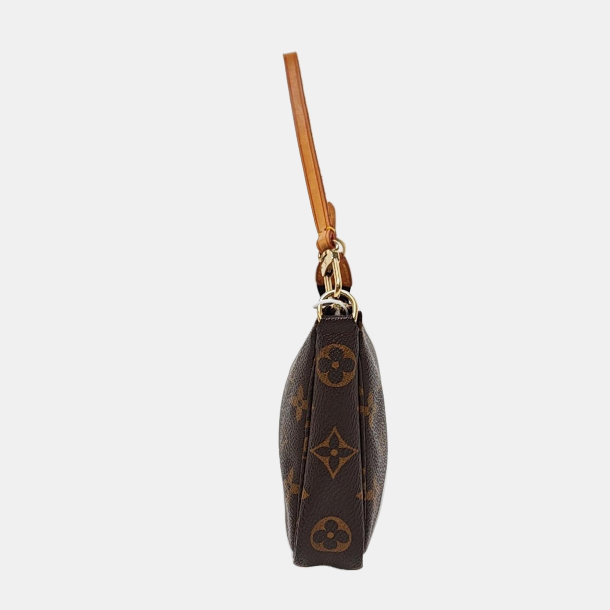 ACCESSOIRES Monogram Coated Canvas Brown