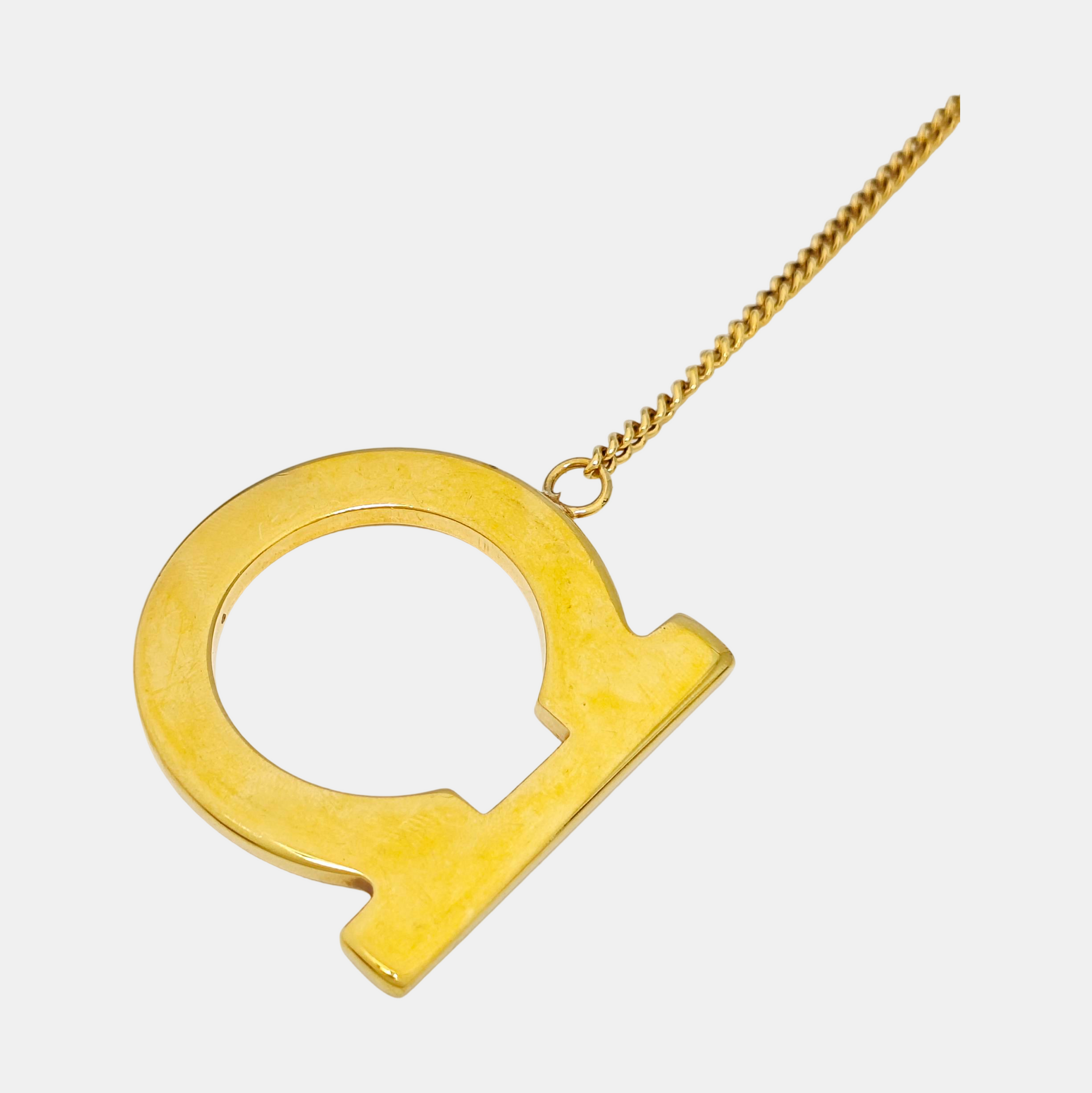 Metal Bag Charm Gold