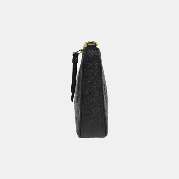 EASY POUCH ON STRAP Monogram Calfskin Black