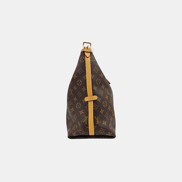CARRYALL MM Monogram Coated Canvas Brown