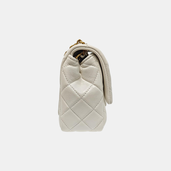 CLASSIC FLAP Mini Quilted Lambskin Green
