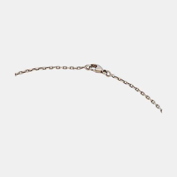 Pop H Metal Silver Necklace