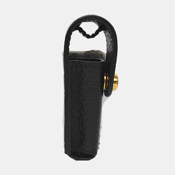 Calfskin Top Handle Bag Black