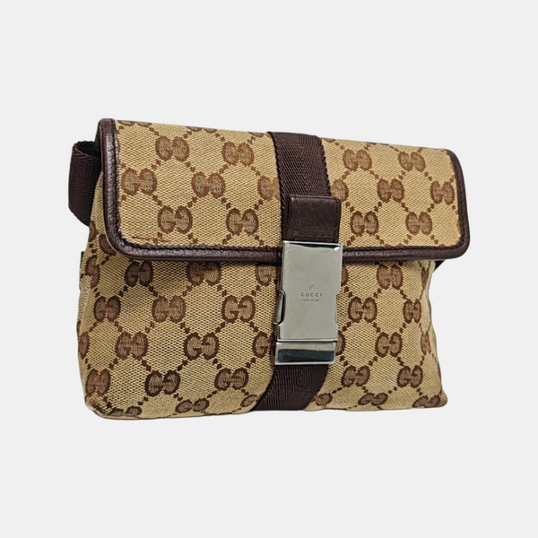Monogram Coated Canvas Brown