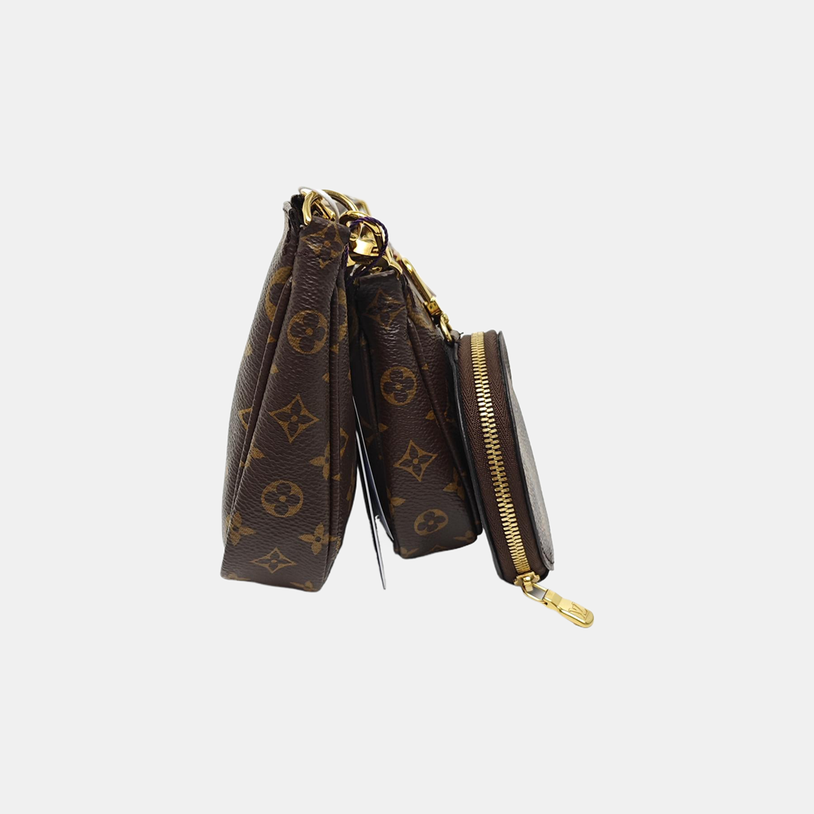 MULTI Monogram Coated Canvas Brown