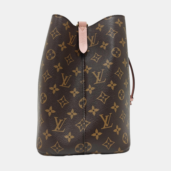 NÉONOÉ MM Monogram Coated Canvas Brown