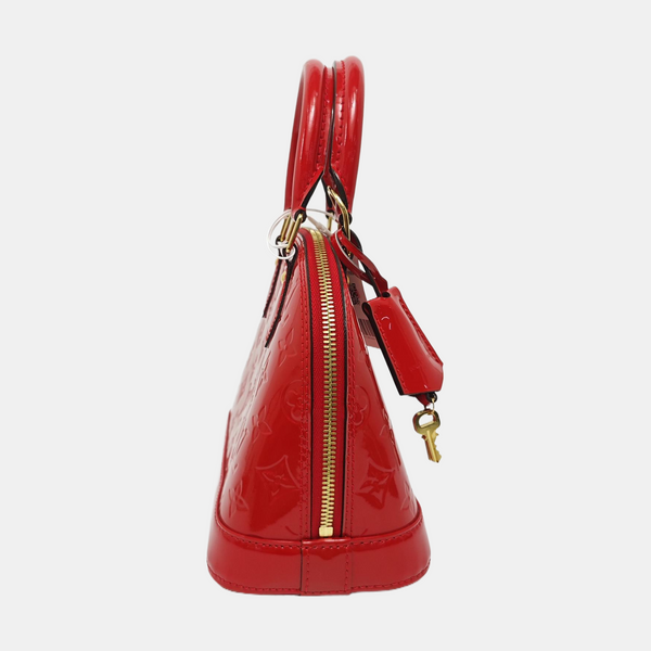 ALMA BB Monogram Charol Rojo