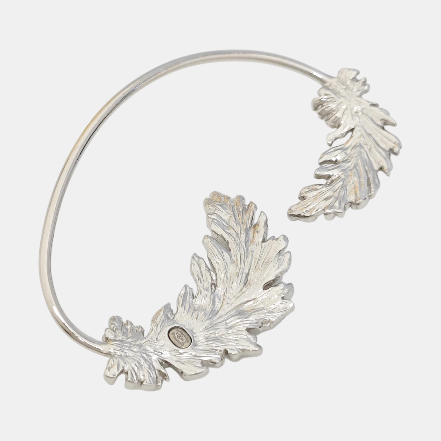 Metal Silver Earrings