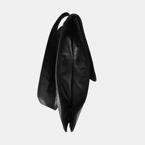 Lambskin Shoulder Bag Black