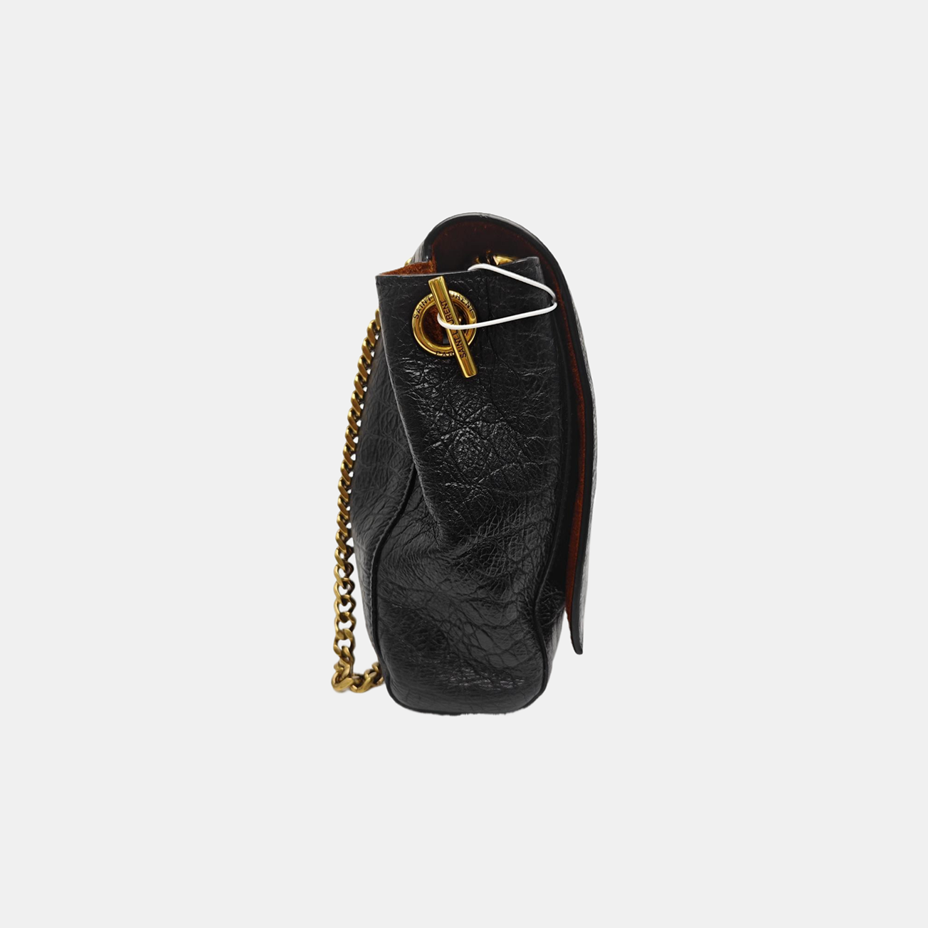 Calfskin Shoulder Bag Black
