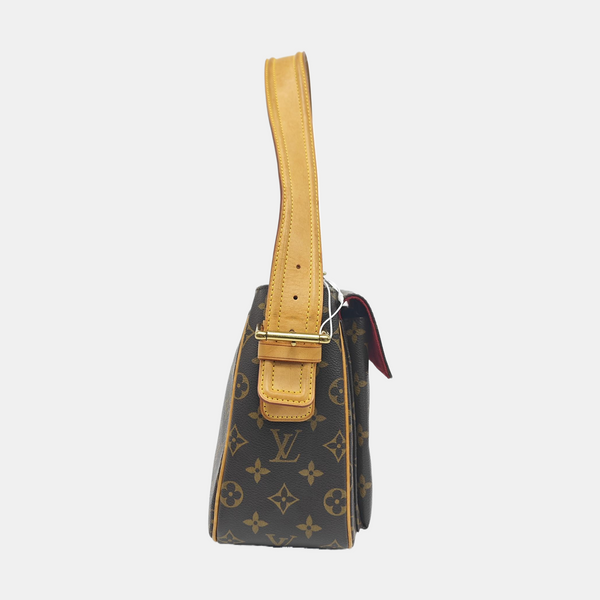 VIVA CITE Monogram Coated Canvas Brown