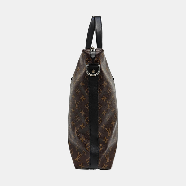 KITAN Monogram Coated Canvas Brown