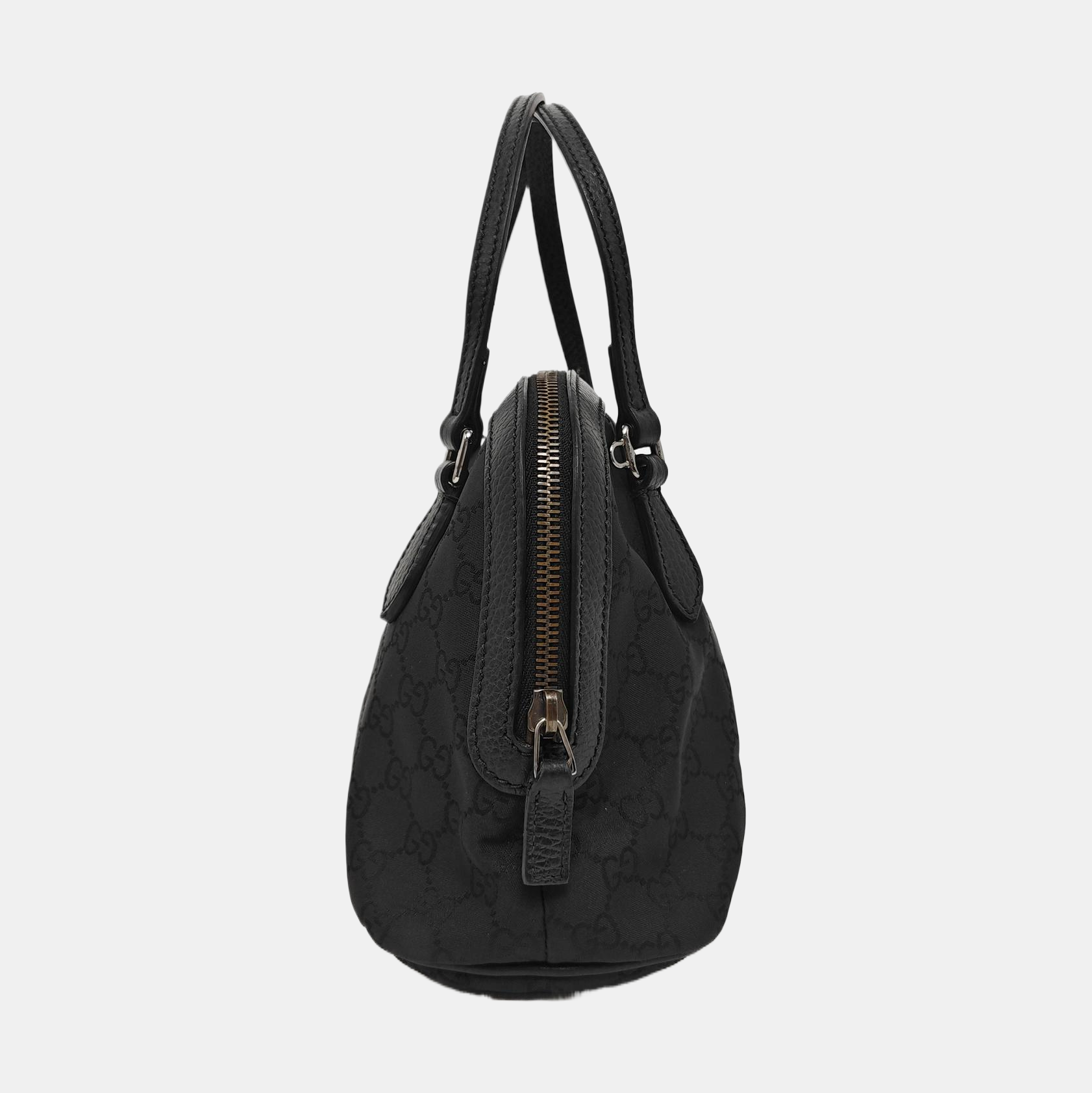 Nylon Shoulder Bag Black