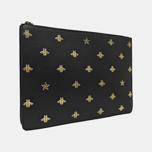 Calfskin Clutch Black