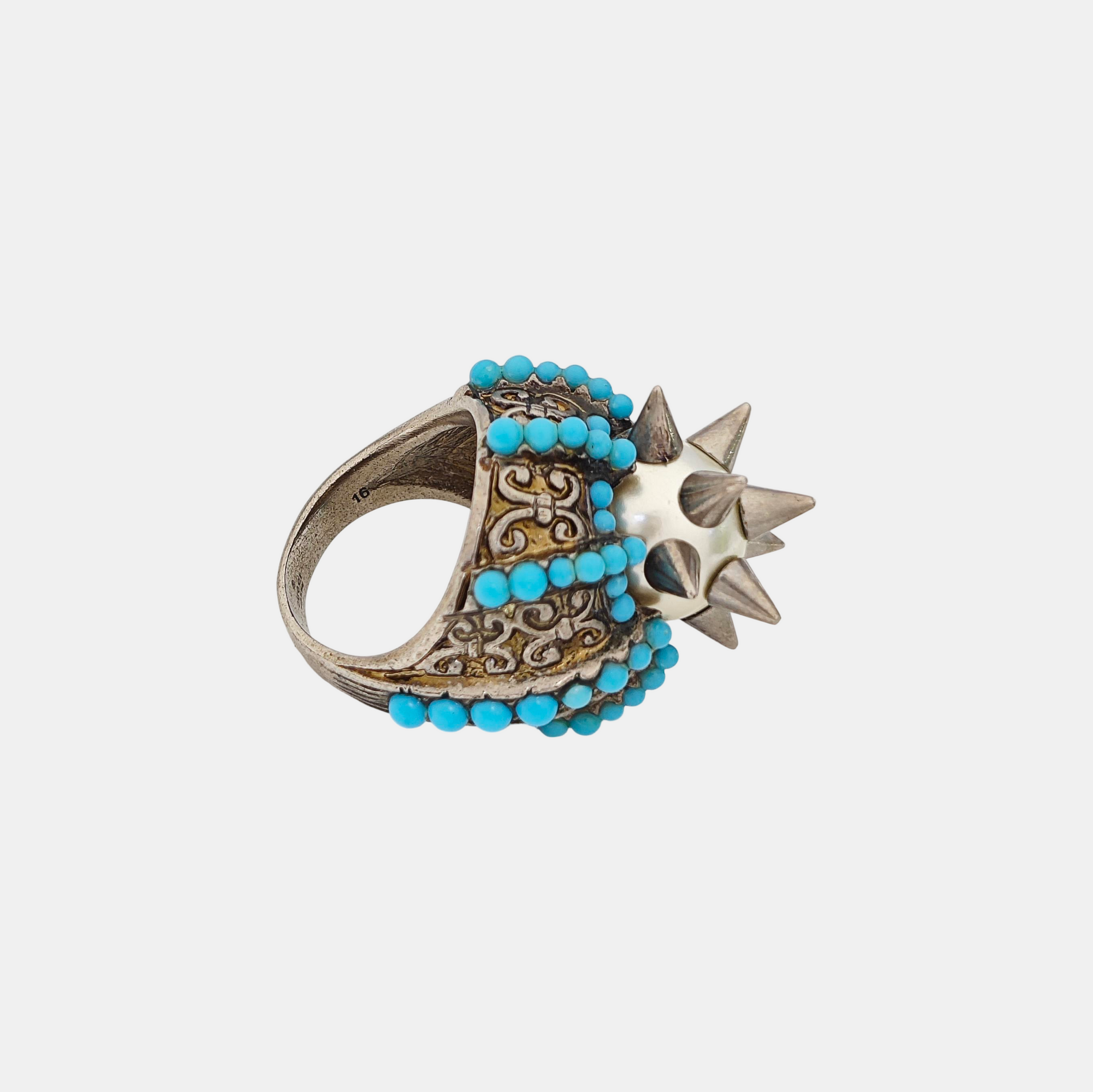 Metal Silver Ring HK 16