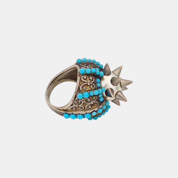 Metal Silver Ring HK 16