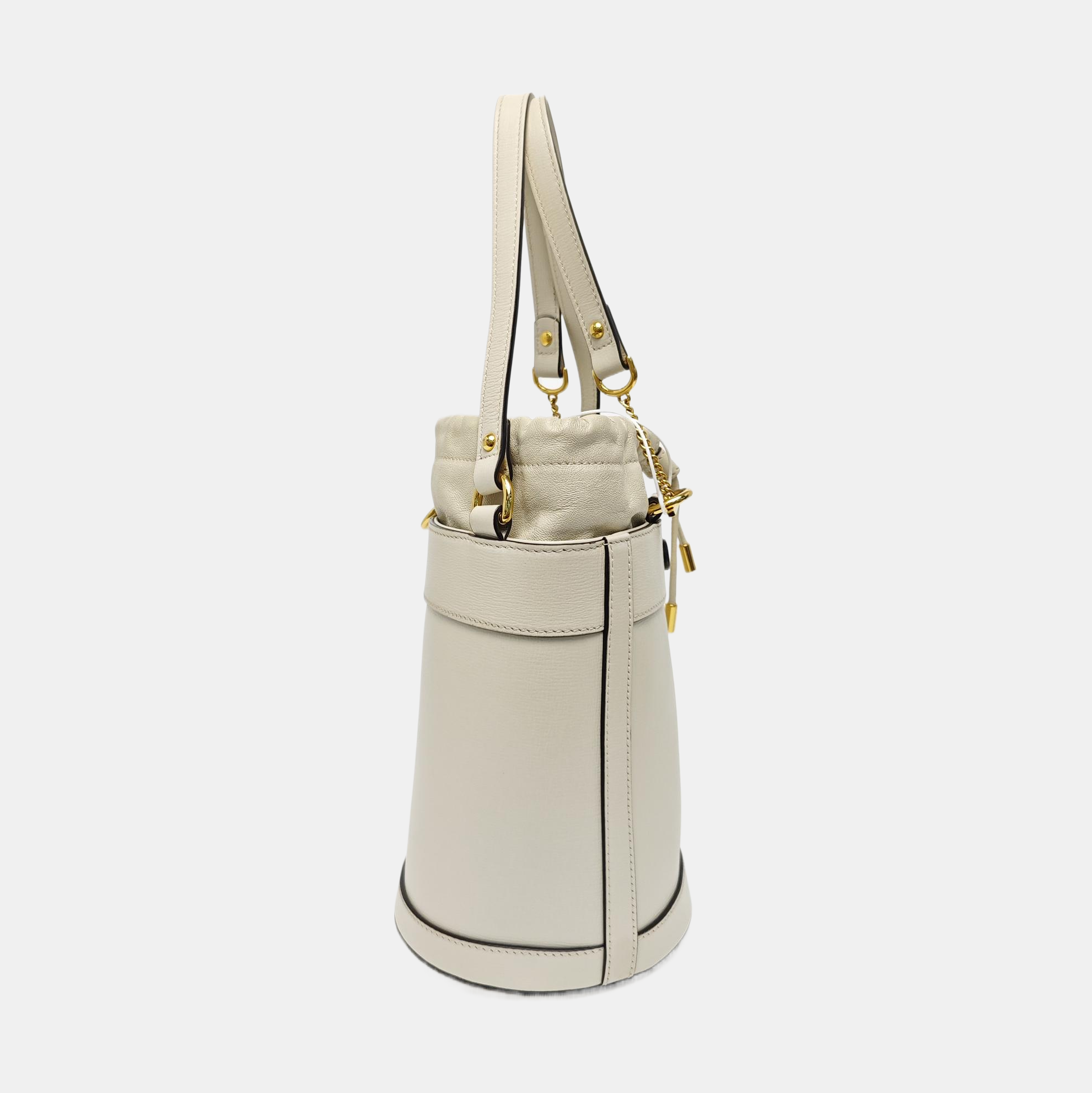 Horsebit 1955 Small Calfskin White