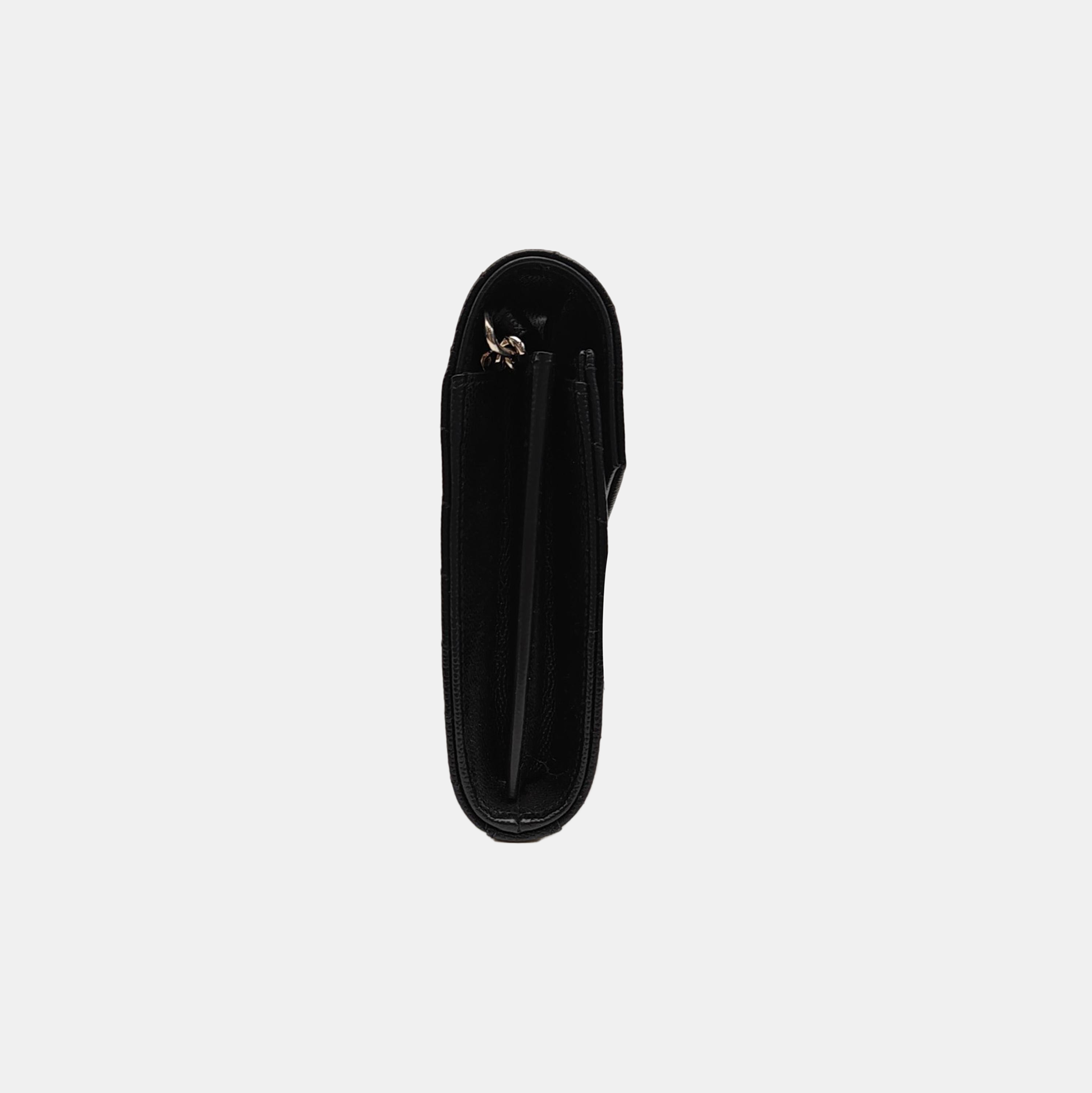 MONOGRAM Medium Chevron Calfskin Black