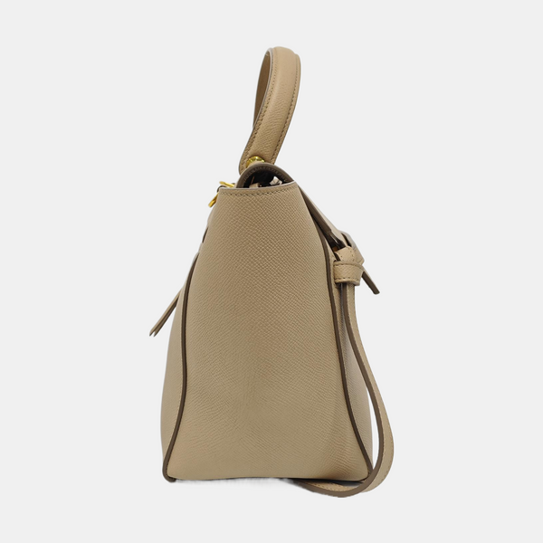 BELT Micro Calfskin Beige