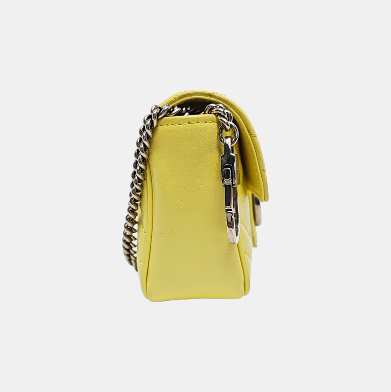 GG Marmont Mini Quilted Calfskin Yellow