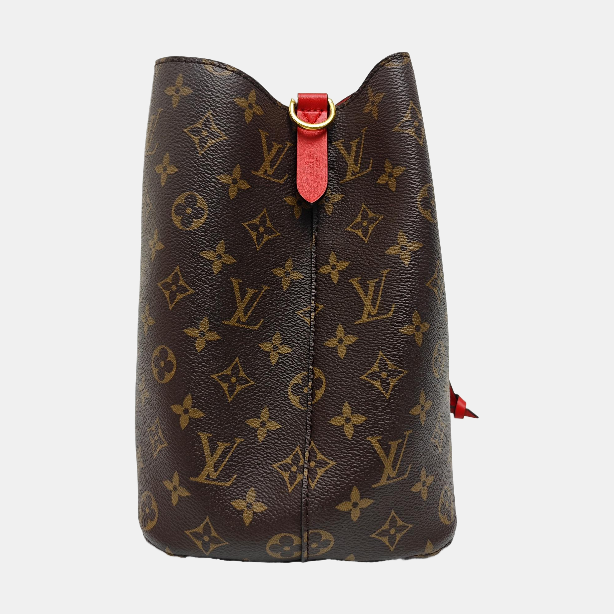 NÉONOÉ MM Monogram Coated Canvas Brown