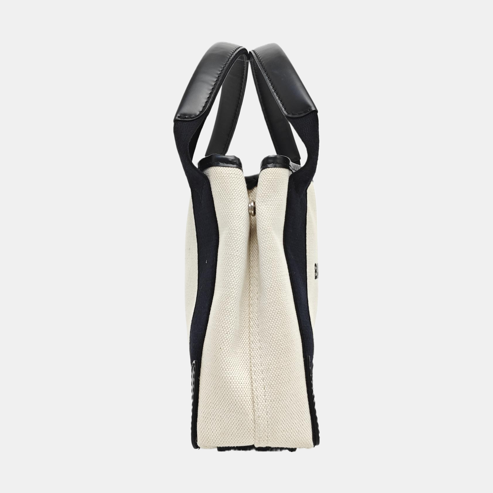Navy Mini Canvas White