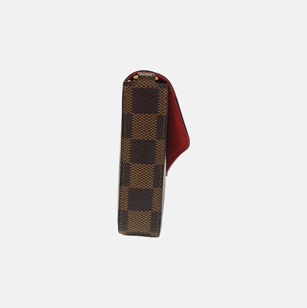 FÉLICIE Damier Ebene Coated Canvas Brown