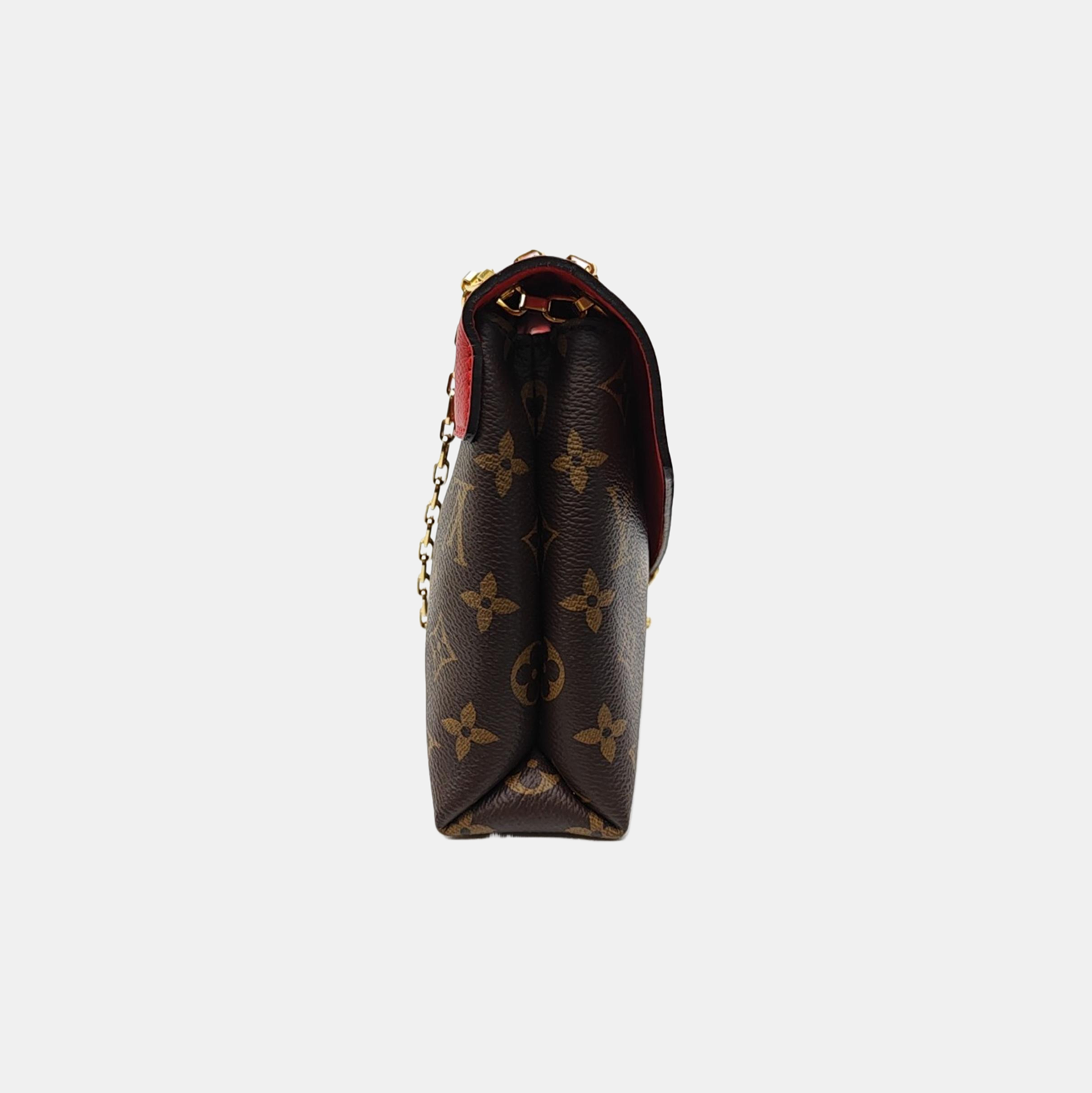 PALLAS BB Monogram Coated Canvas Brown