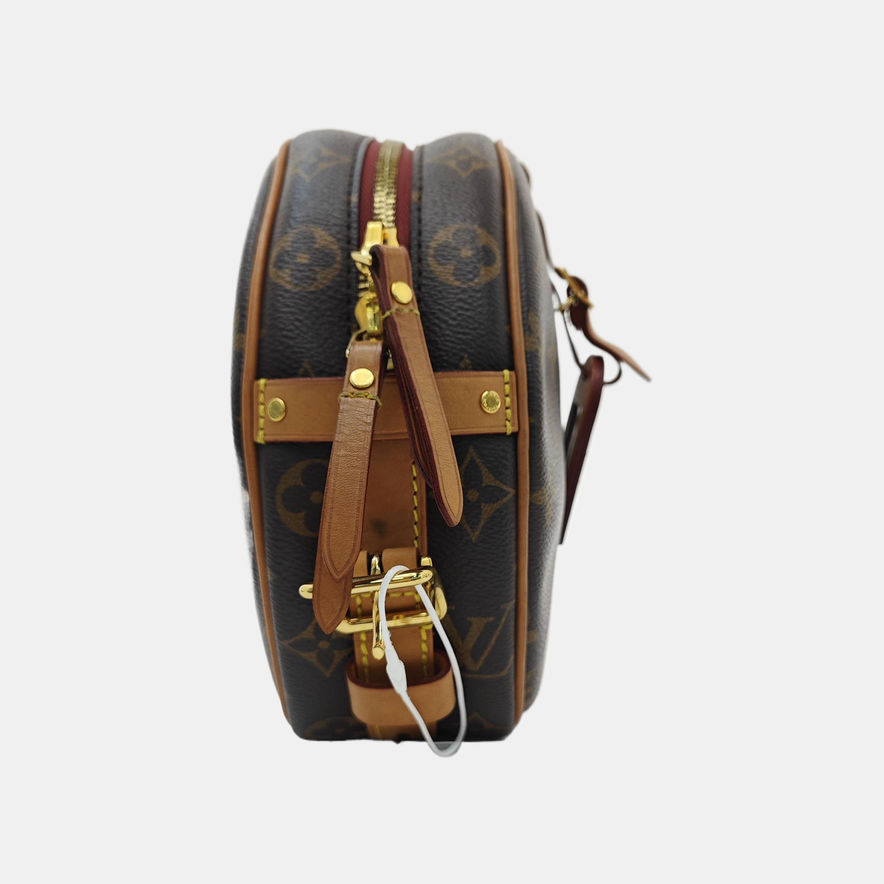 BOITE CHAPEAU MM Monogram Coated Canvas Brown