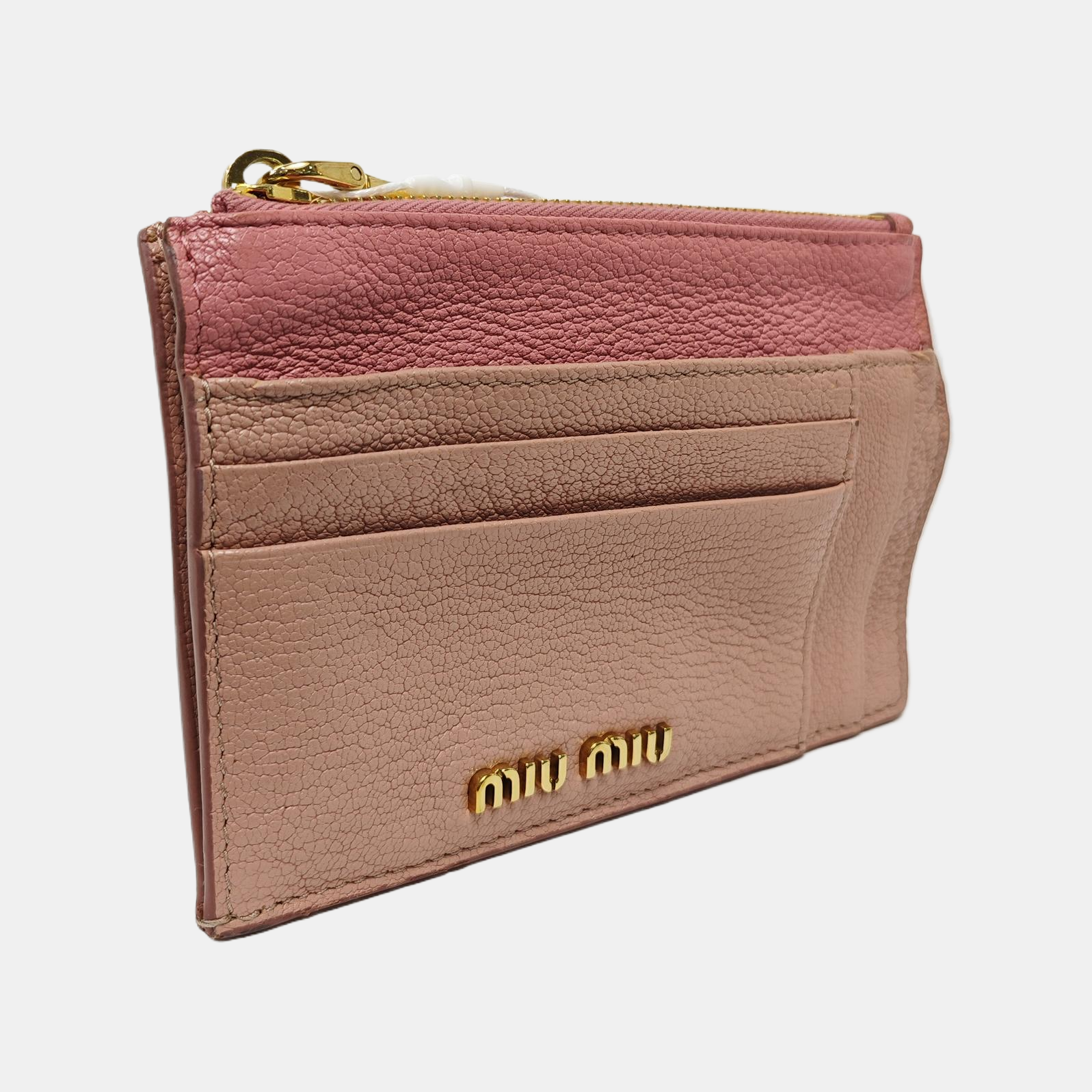 Leather Coin Purse Pink