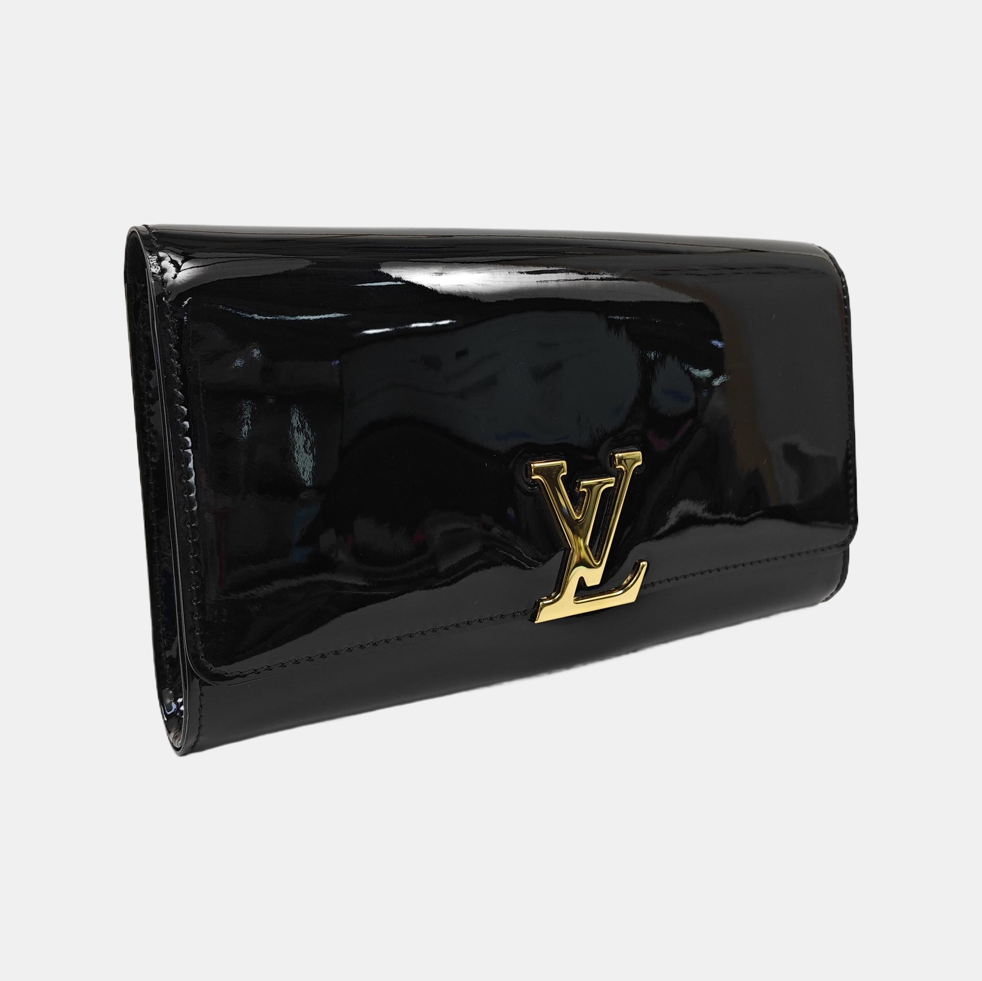 LOUISE Patent Leather Black