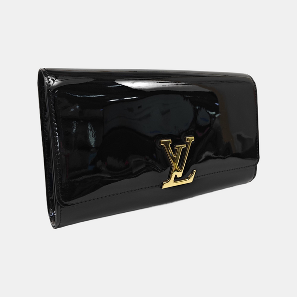 LOUISE Patent Leather Black